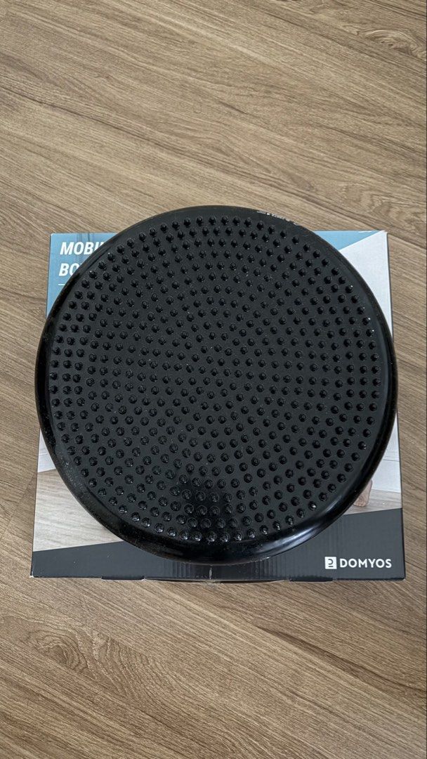 Decathlon Domyos Balance Cushion (2pcs) (Category: Toning & Stretching Accessories) located in Pasig City. Submitted by noir_ (Listing ID 1436704608, Image 3). Description: 2pcs - one is brand new, one is lightly used selling only as pack! retails for 650 pesos each so its basically buy 1 take 1 🙂 .