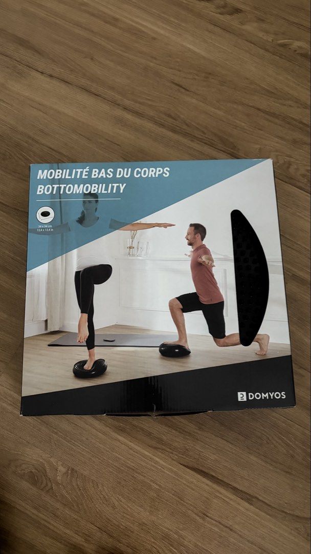 Decathlon Domyos Balance Cushion (2pcs) (Category: Toning & Stretching Accessories) located in Pasig City. Submitted by noir_ (Listing ID 1436704608, Image 1). Description: 2pcs - one is brand new, one is lightly used selling only as pack! retails for 650 pesos each so its basically buy 1 take 1 🙂 .