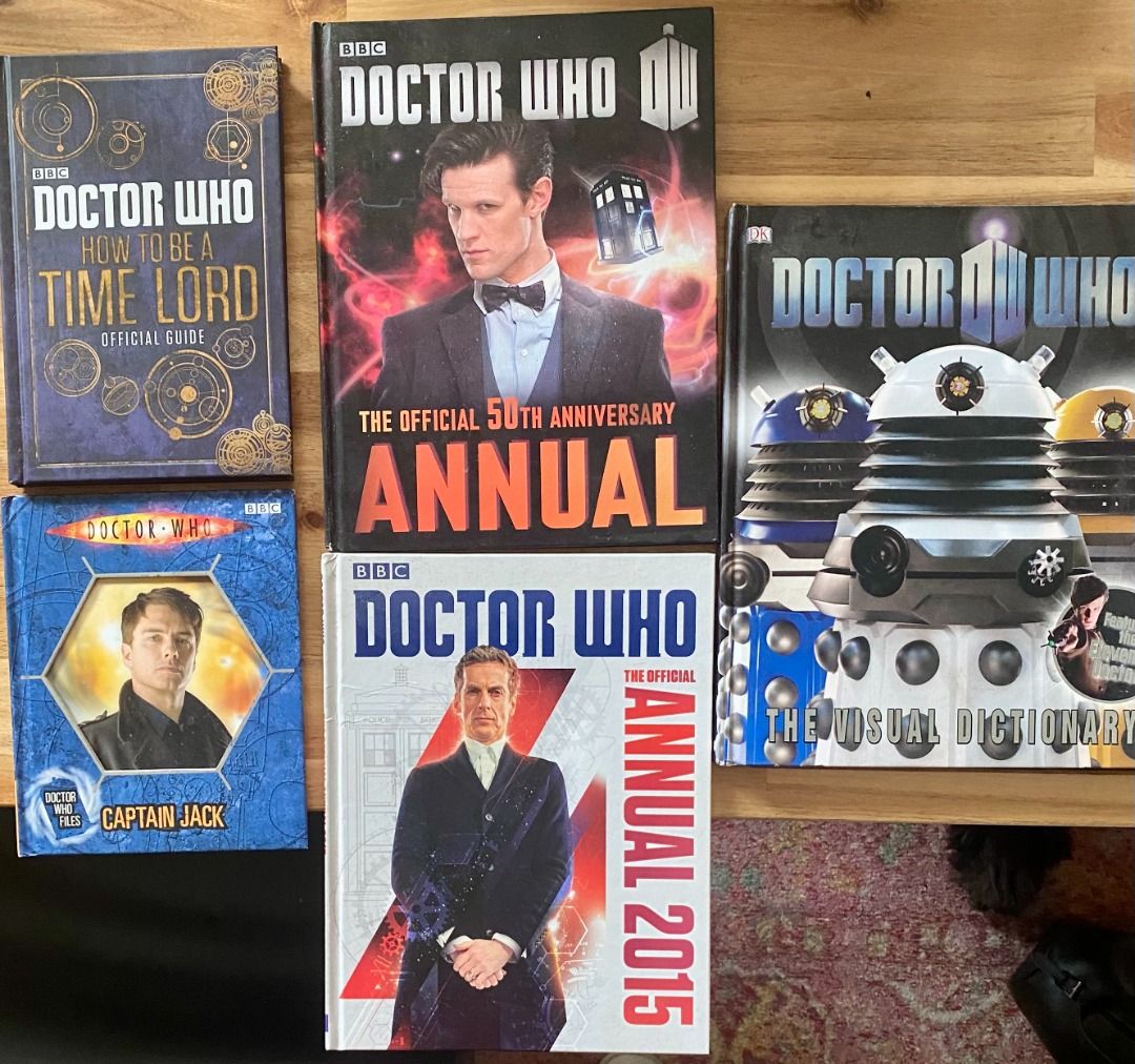Doctor Who Books - Annuals, Visual Dictionary, and Guide, Hobbies ...