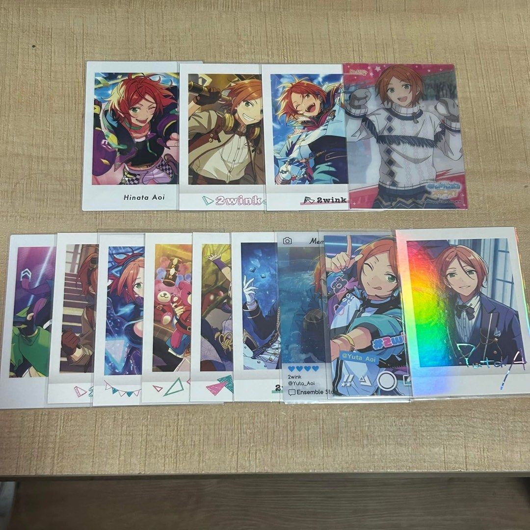 Ensemble Stars Bulk Merch (Category: J-Wave Merchandise) located in Pasig City. Submitted by nuinook (Listing ID 1436815925, Image 3). Description: take all for 800! includes everything in the pictures mainly mao isara, 2wink, jun sazanami, kohaku oukawa, knights, kaoru hakaze INCLUDES MORE FREEBIES! PM ME FOR PIC I CAN’t ADD MORE THAN 10 Loc: Pasig MOP: BPI, GCash MOD: Lalamove, J&T.