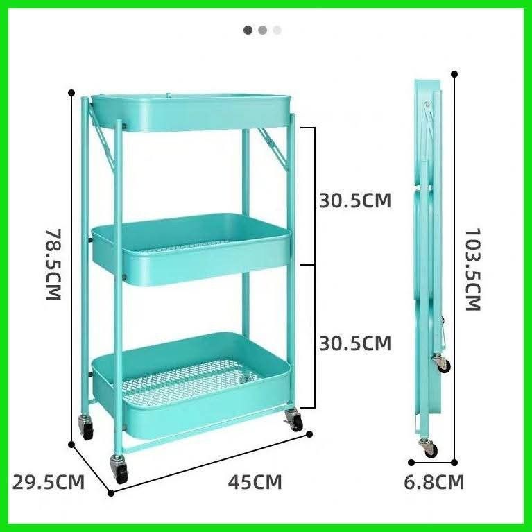 FOLDING DOLLY, MULTI STOREY ORGANIZER ROOM & KITCHEN ORGANIZER RACK (Category: Everything Else Others) located in Manila. Submitted by jelai.cybyb (Listing ID 1436688914, Image 3). Description: .