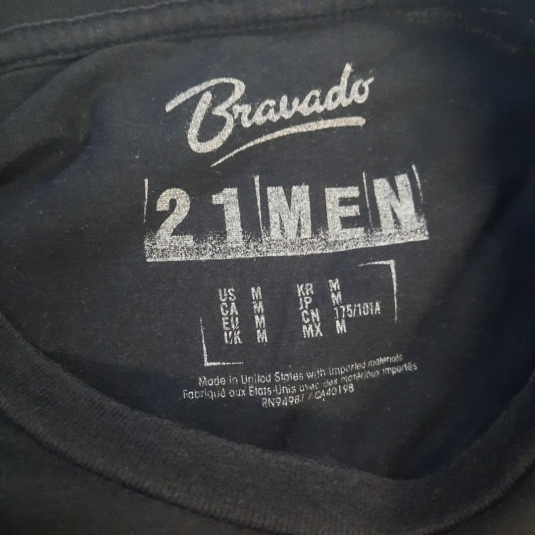 Forever 21 Men Band Shirt (Category: Tshirts & Polo Shirts ) located in Manila. Submitted by 9jstn22 (Listing ID 1436692342, Image 3). Description: Size: M No flaw Message me for more pictures Can lower if will get 3 or more items MOP: GCash MOD: J&T/Lalamove.
