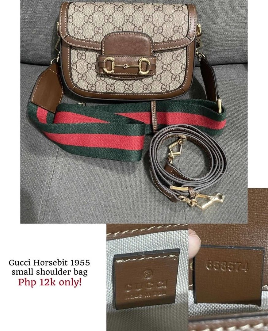 gg horsebit 1955 small shoulder bag (Category: Shoulder Bags) located in Quezon City. Submitted by graciasluxurybag (Listing ID 1436662968, Image 1). Description: .