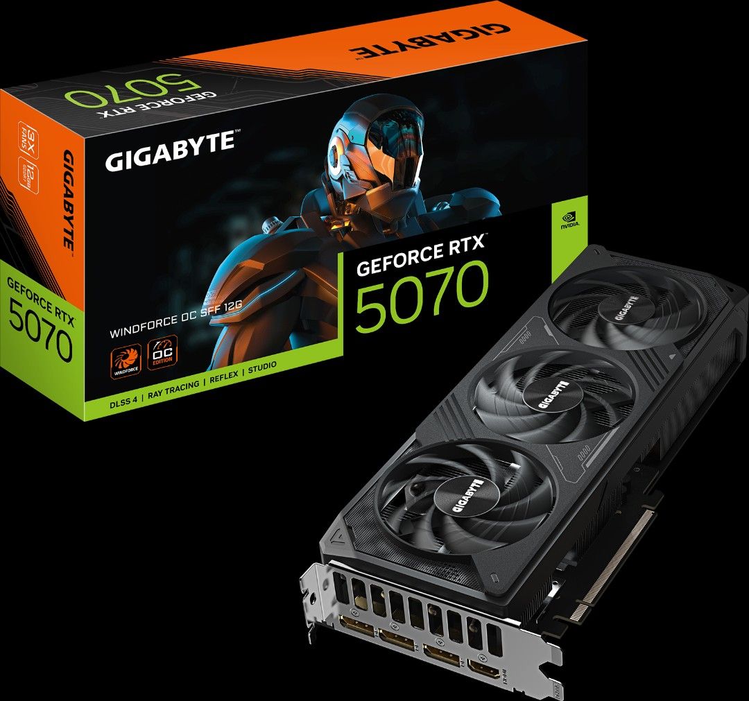 Windforce Perfect Gigabyte RTX 5070 Windforce OC, Computers & Tech, Parts & Accessories ...