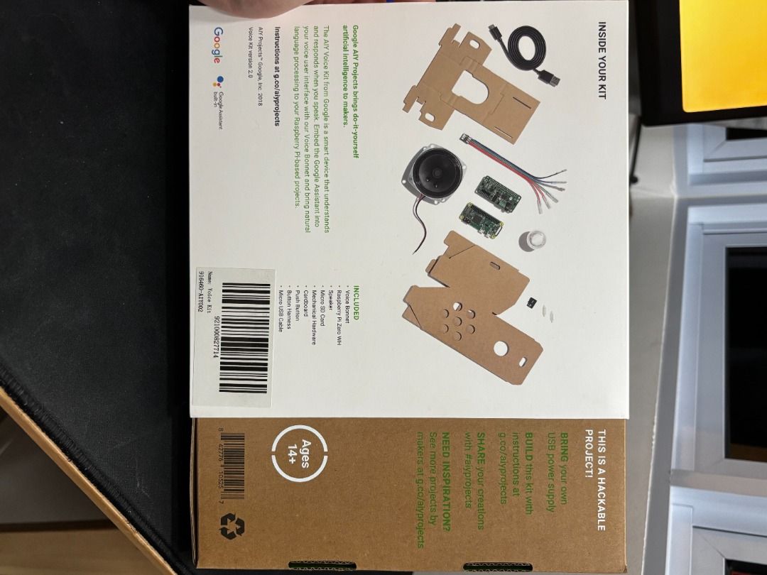 Google AIY Voice Kit v2 with Raspberry Pi448852577307207682