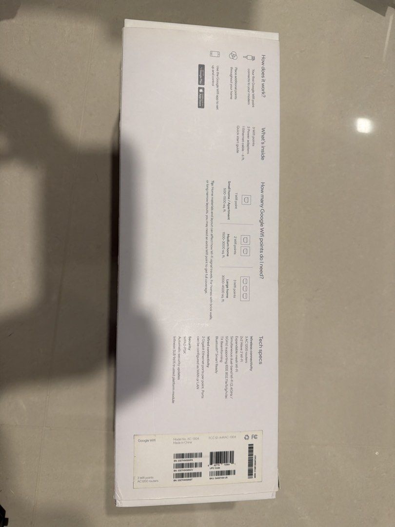 Google Wifi Home Mesh WiFi System448533685852579840