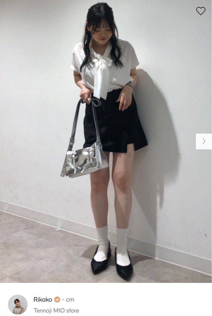 GU Bow Tie Blouse (Short Sleeves) (Category: Blouses) located in Lingayen. Submitted by moonbeamph (Listing ID 1436714401, Image 1). Description: Bow tie blouse (short sleeves) Z+E Bought for 699 - White blouse with bow tie detail - Women's size M - Short sleeves - Classic design - Ideal for smart casual outfits - Made of lightweight material - Suitable for warmer weather - Versatile: pairs well with skirts or pants.