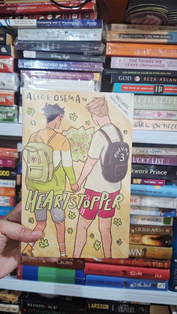 Heartstopper Volume 3 by Alice Oseman (Category: Comics & Manga) located in Taguig. Submitted by rd_bookcity (Listing ID 1436758642, Image 1). Description: - Volume 3 - Large size paperback - Preloved.