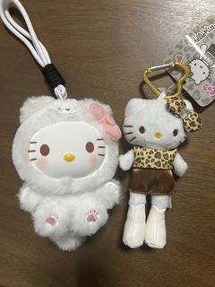 BAPE x Hello Kitty A Bathing Ape Keychain Plush Doll, Hobbies