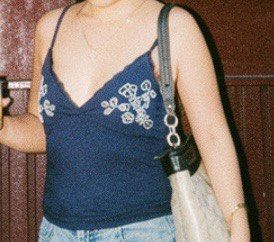Heynew BKK lace top with beads (Category: Sleeveless) located in Pasig City. Submitted by ____andd (Listing ID 1436806536, Image 3). Description: Used once!! Pics can’t do justice!!!! Super nice the tela and fit! S on tag but can fit xs-med without ruining the style .