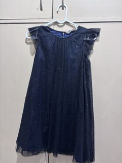 H&M Red Glitter dress, Babies & Kids, Babies & Kids Fashion on Carousell