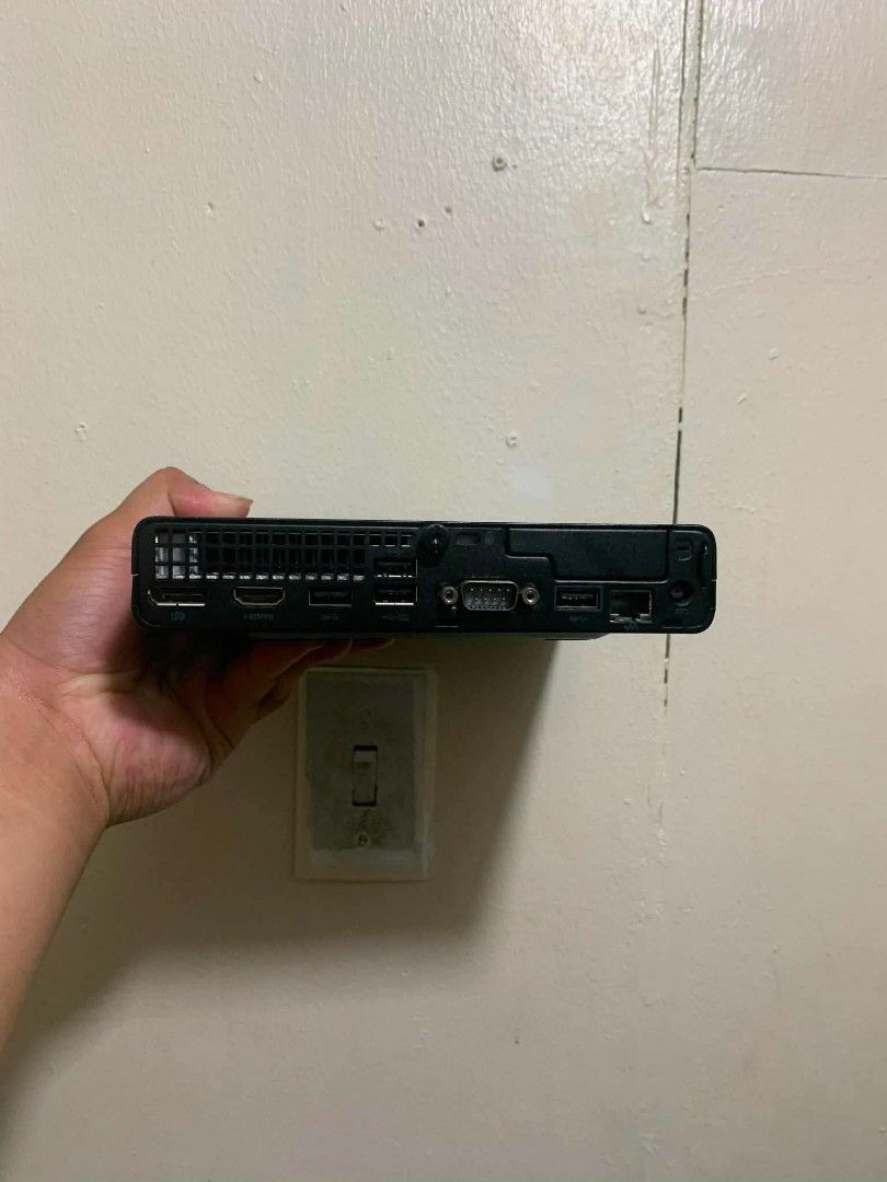 HP pro mini 260 G9 Desktop PC (Category: Desktops) located in Manila. Submitted by happyearth.953a15 (Listing ID 1436805774, Image 2). Description: HP pro mini 260 G9 Desktop PC I5 13th gen Intel UHD Graphics / Intel iris XE graphics 16gb ram ddr4 512gb nvme Windows 11 pro OS Unit with power adapter 💸💸 17,500 Location: San Andres bukid manila e Pick up or deliver cod.