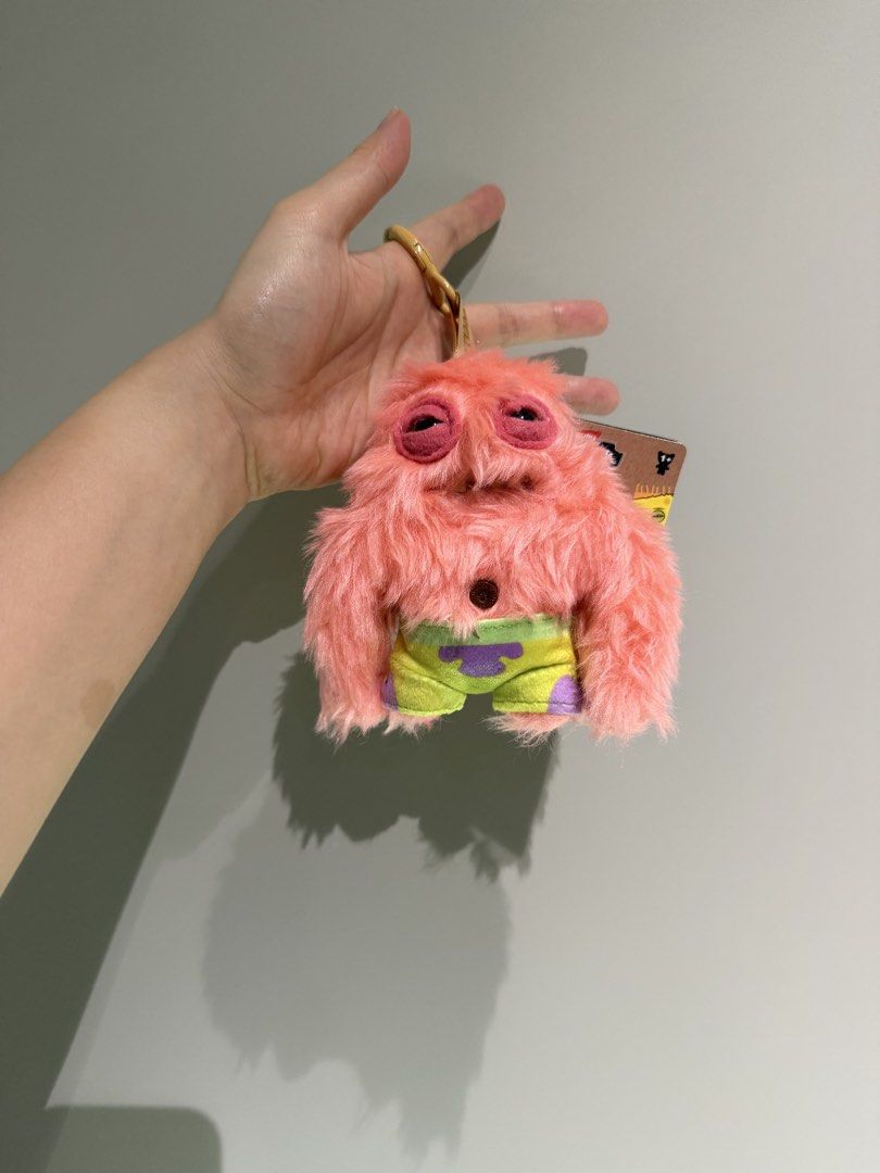 [IN STOCK] BNWT Fuggler Baby Pinkles SpongeBob Series Patrick Keyring ...