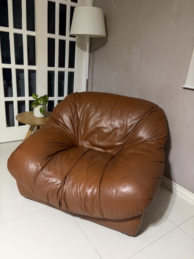 Couch Sofa Italian Oversized (Category: Sofas) located in Las Pinas. Submitted by surplus.manila (Listing ID 1436736166, Image 3). Description: Ideal as a statement accent piece for living rooms, reading corners, offices or hotel lounge..