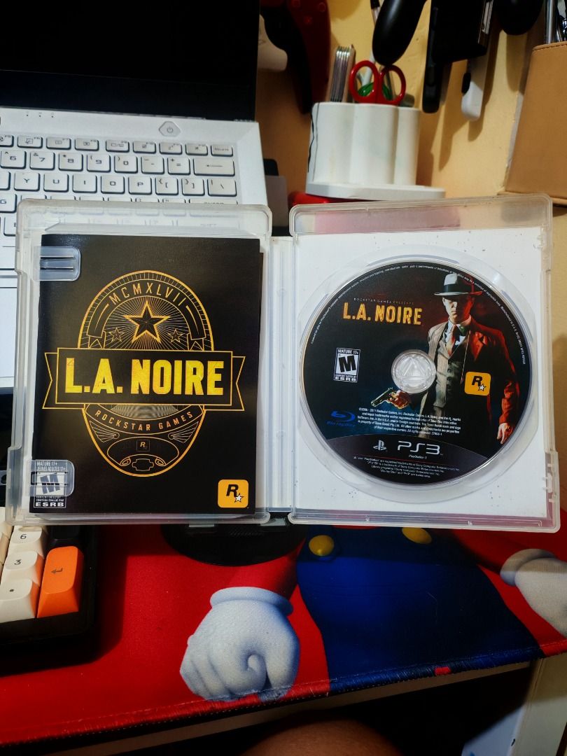 L.A NOIRE PS3 (Category: PlayStation) located in Santa Rosa. Submitted by tristanmunoz (Listing ID 1436805604, Image 3). Description: FOR SALE!!! Php 500 LA NOIRE PS3 ROCKSTAR R1 CIB 100% Authentic Tested working condition Can do video calls Warranty: 24 hours testing warranty, will do change/return if item are proven damaged (will be void if defect is caused by accident, misuse, negligence, including tampering). Return delivery is shouldered by 