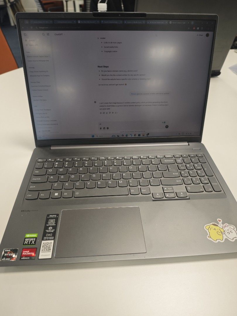 Lenovo Laptop with RTX Graphics449031224375398402