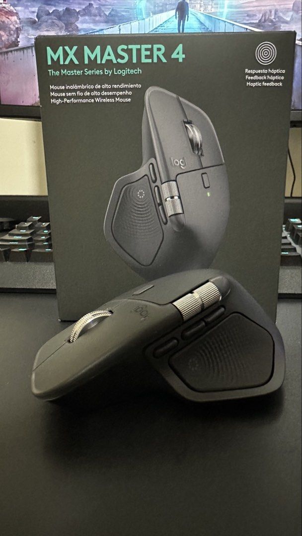 Logitech MX Master 4 Wireless Mouse - Brand New448759513021173761