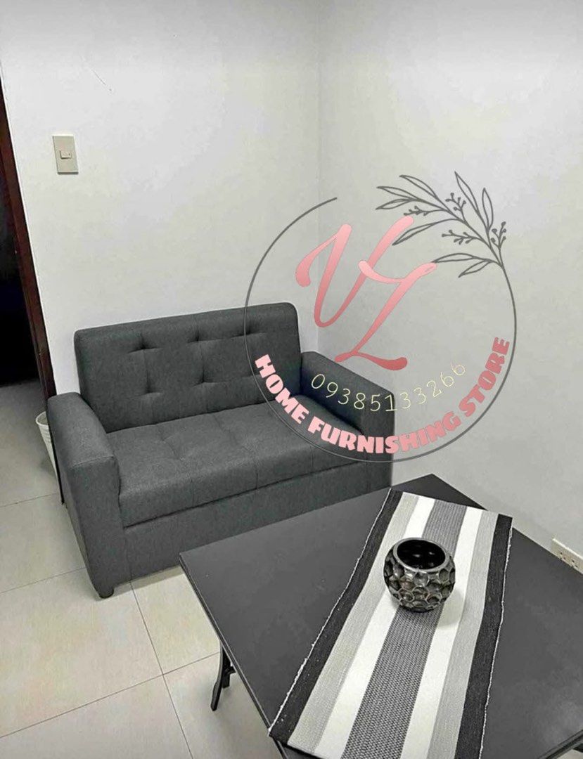 M Fabric Sofa (Category: Sofas) located in Manila. Submitted by lykcacamacho (Listing ID 1436660324, Image 2). Description: - Stylish gray fabric sofa - Tufted design for elegance - Available in various sizes - Durable and comfortable - Perfect for any living space - Contact VZR Home Furnishing Store for inquiries CASH ON DELIVERY VIA LALAMOVE 09664010899 / 09385133266.