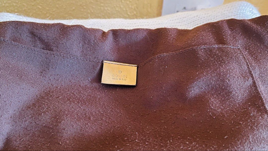 MILESTONE SALE: Medium Brown shoulder/hand bag (Category: Shoulder Bags) located in Dasmarinas. Submitted by hwcatbp (Listing ID 1436662207, Image 1). Description: MILESTONE SALE FROM 4999 to 3999 ℹ️ Medium Brown shoulder/hand bag ℹ️ Condition: Good Used condition (Rank 7/10). Picture taken on natural light. ℹ️ Details: 17x6x15 inches. Soft canvas monogram bag with pink and soft sparkles on handles. North -South bag. ℹ️ Inclusions: Generic dust b