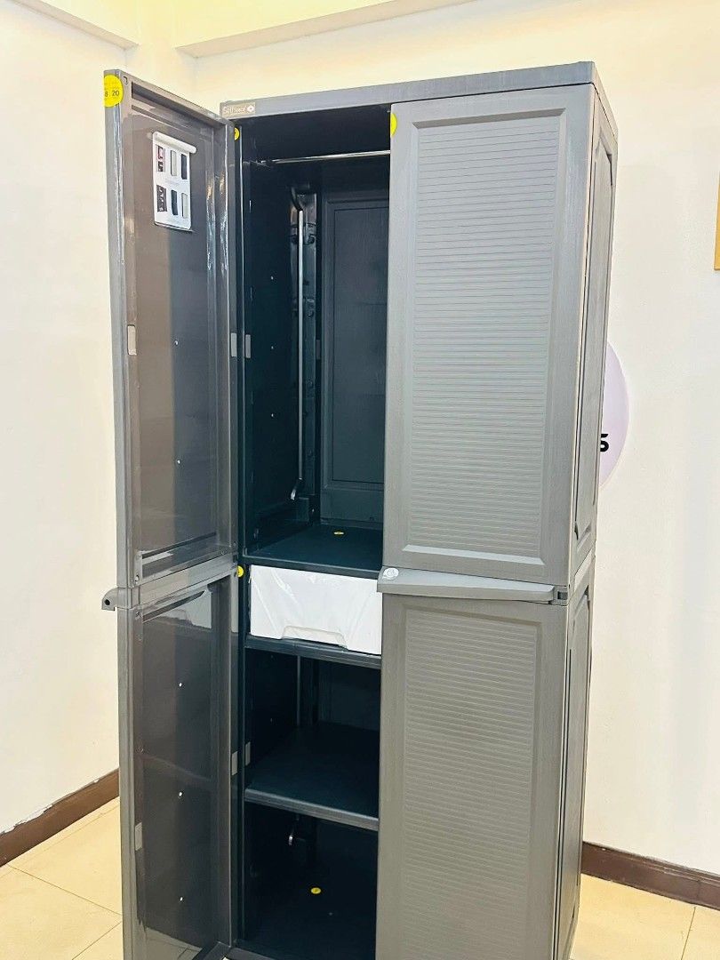 Megabox Cabinet with Drawers and Wardrobe (Category: Shelves, Cabinets & Racks) located in Manila. Submitted by shairatorres (Listing ID 1436730884, Image 3). Description: ✨ MEGABOX DRAWER/WARDROBE AVAILABLE ✨ Keep your home organized and clutter-free! Megabox slim modish drawer 4L/5L - 1400 / 1500 Megabox wide modish drawer 4L/5L - 2400 / 2500 Megabox drawer with handle 4L/5L - 2400 / 2500 Megabox wardrobe with 1 drawer - 3900 Megabox wardrobe w