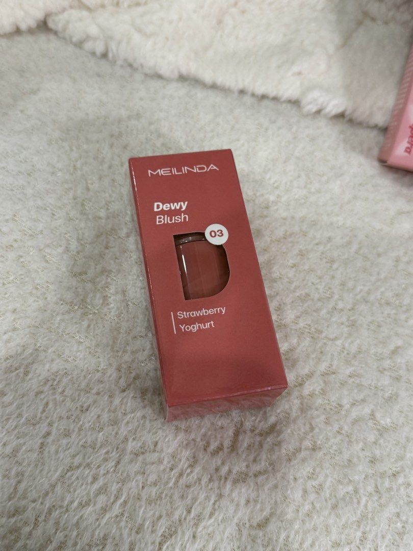 MEILINDA STRAWBERRY YOGHURT BLUSH (Category: Makeup) located in Manila. Submitted by ksywn (Listing ID 1436756064, Image 1). Description: BRAND NEW FROM THAILAND.