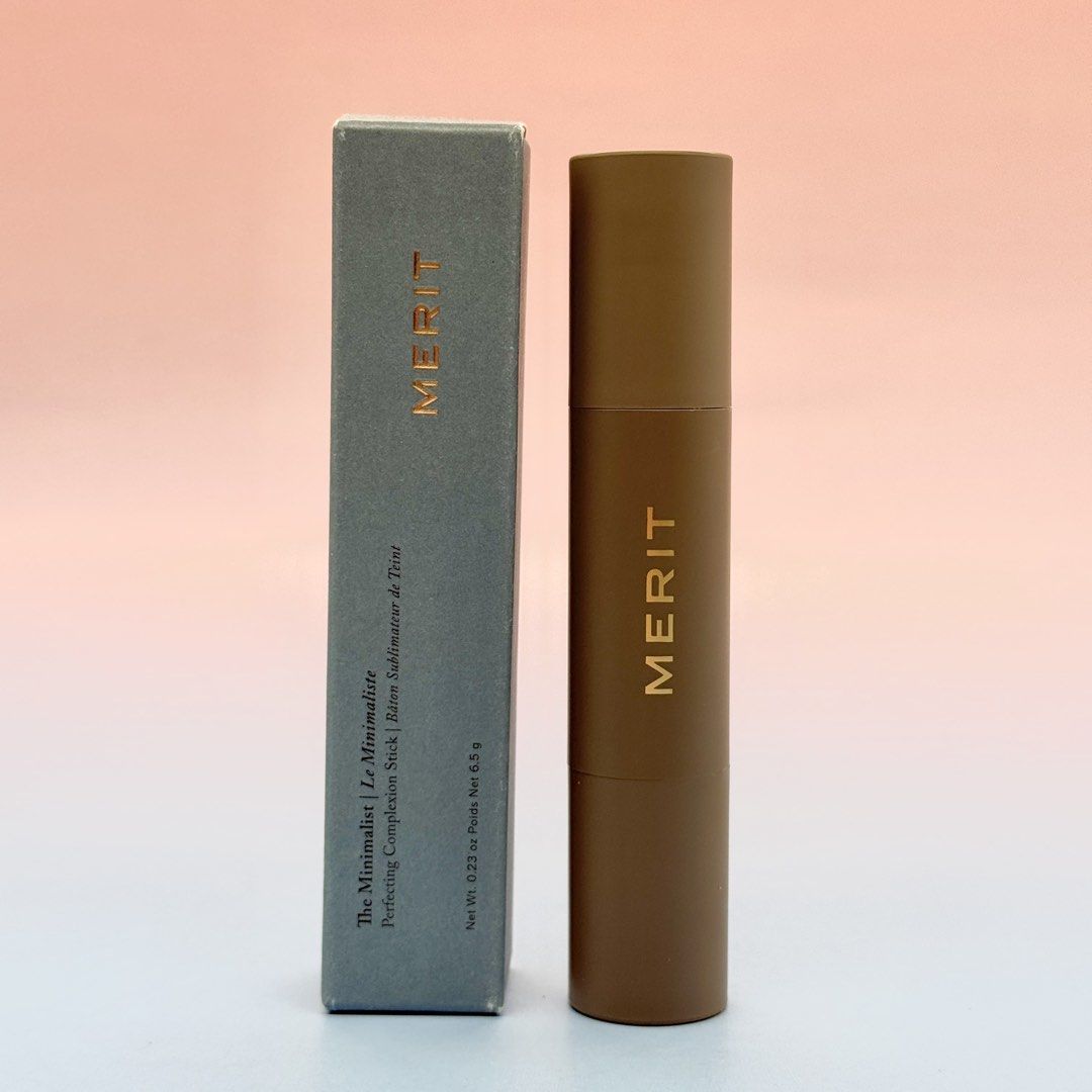 Merit The Minimalist Perfecting Complexion Foundation and Concealer Stick (Category: Makeup) located in Quezon City. Submitted by poutandaboutshop (Listing ID 1436768266, Image 1). Description: Merit The Minimalist Perfecting Complexion Foundation and Concealer Stick ▪️Shade: Chiffon ▪️Original Price ₱ 2,495 each ✨ SHOP TERMS & SHIPPING INFO ✨ ▪️ BRAND NEW ▪️ 100% Authentic from US ▪️ First pay, first served ▪️ Prices are firm (no lowball offers)
