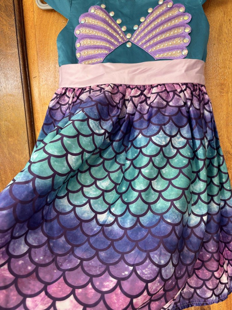 Mermaid Dress (Category: Babies & Kids Fashion) located in Masbate. Submitted by purplepearl_20 (Listing ID 1436687204, Image 2). Description: Worn only once for a birthday party👗.