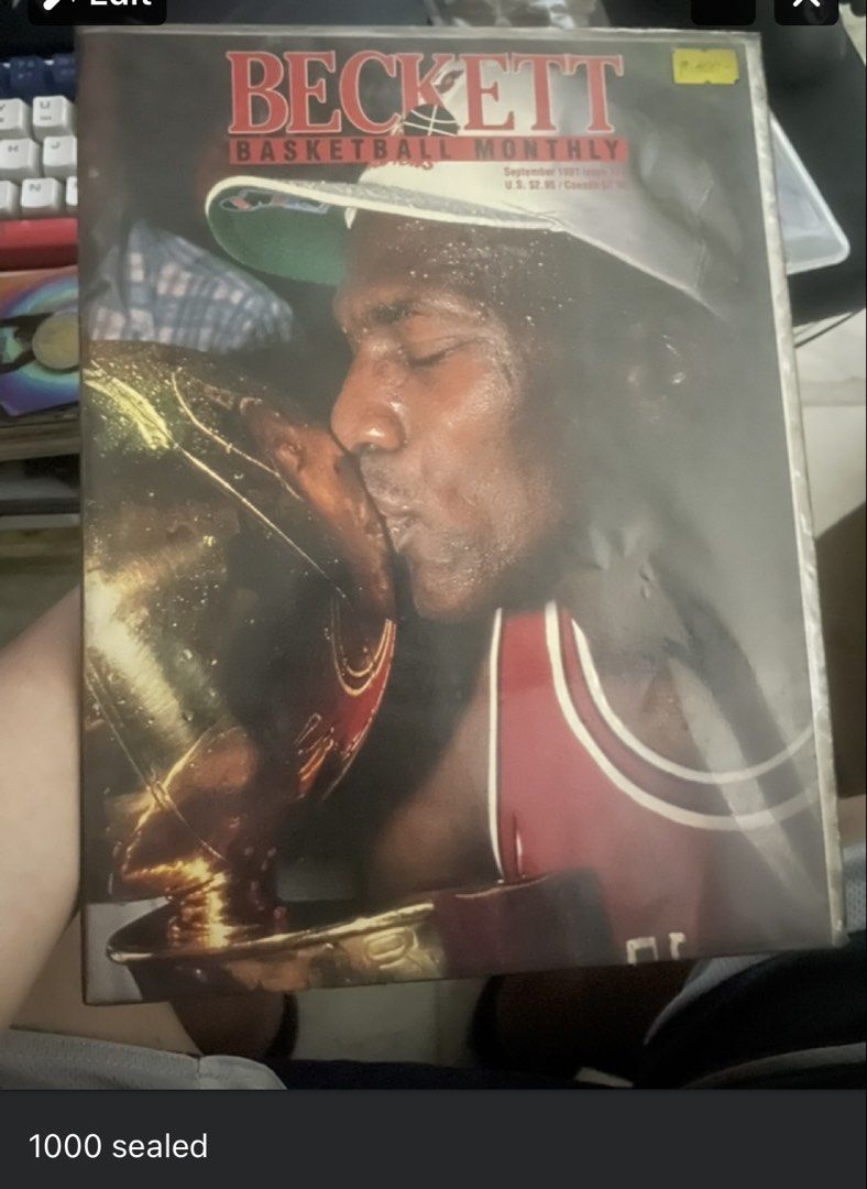 Michael Jordan Sports Magazines (Category: Magazines) located in Manila. Submitted by masen2320122447 (Listing ID 1436686026, Image 3). Description: - Collection of Michael Jordan sports magazines. - Includes Sportslook and Beckett Basketball Monthly. - Features Jordan on various covers. - Perfect for basketball fans and collectors. - Some magazines may contain price guides and other sports content. Prices are already indicated on each photo. Ope