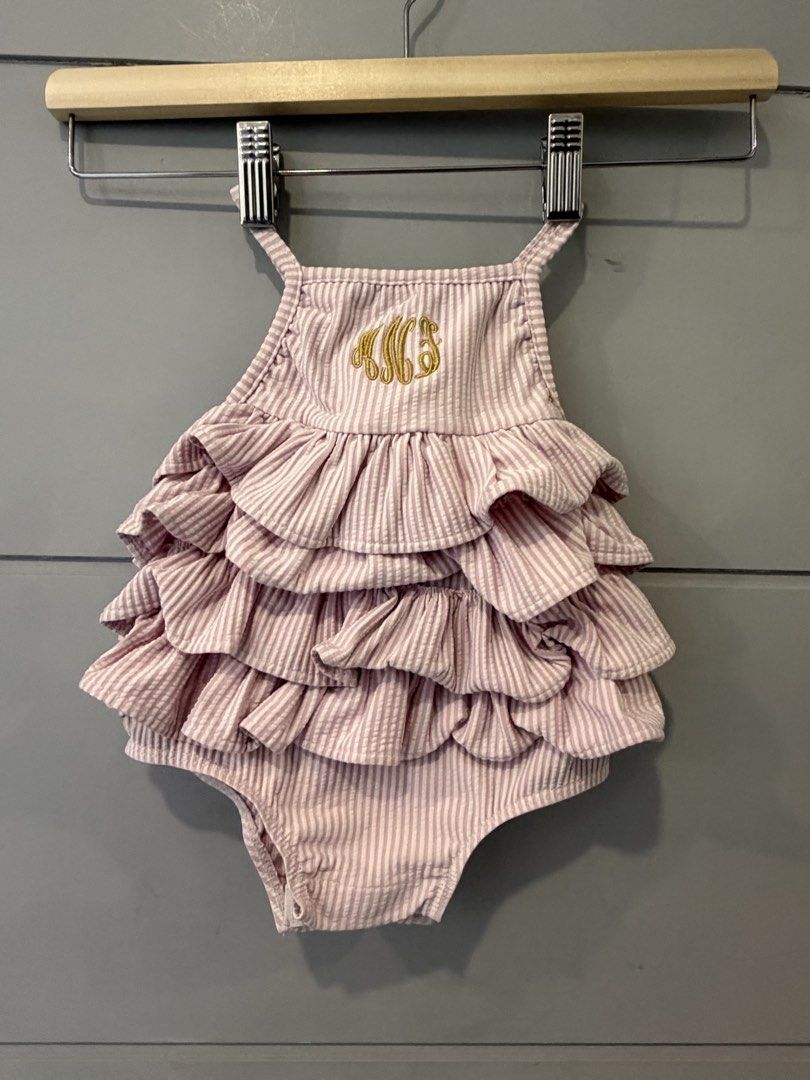 MUDPIE BABY PINK SWIMSUIT (9-12m) (Category: Babies & Kids Fashion) located in Lipa City. Submitted by simpliq.co (Listing ID 1436715699, Image 1). Description: .