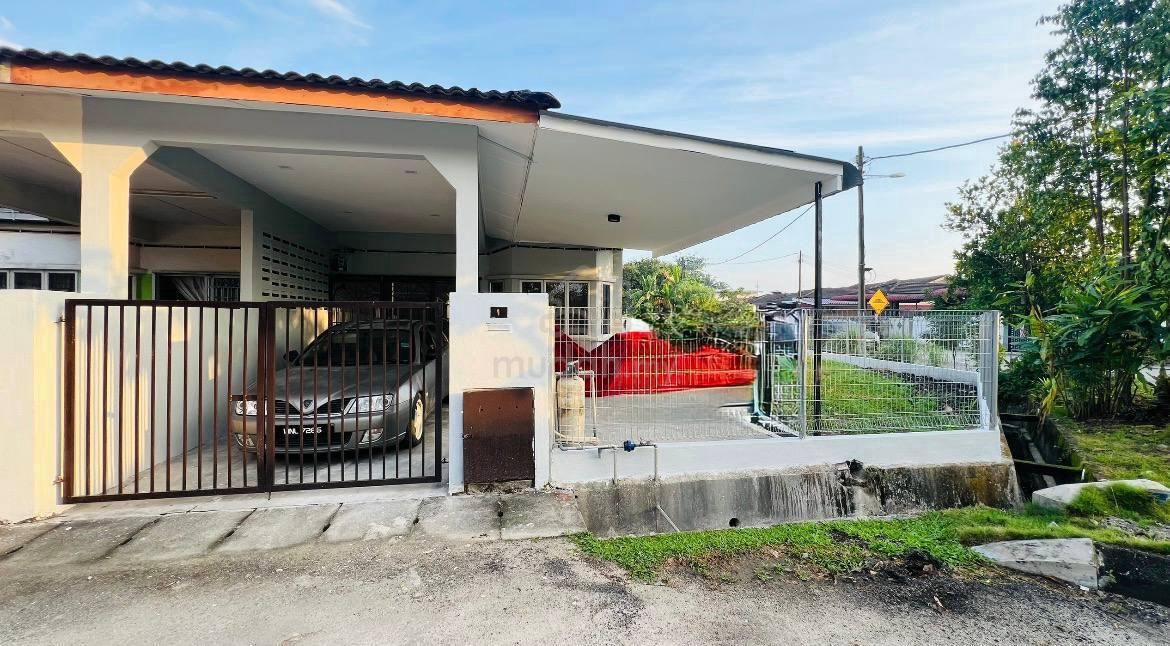 MURAH CORNER LOT Single Storey Terrace Taman Johan Setia Permai Klang ...