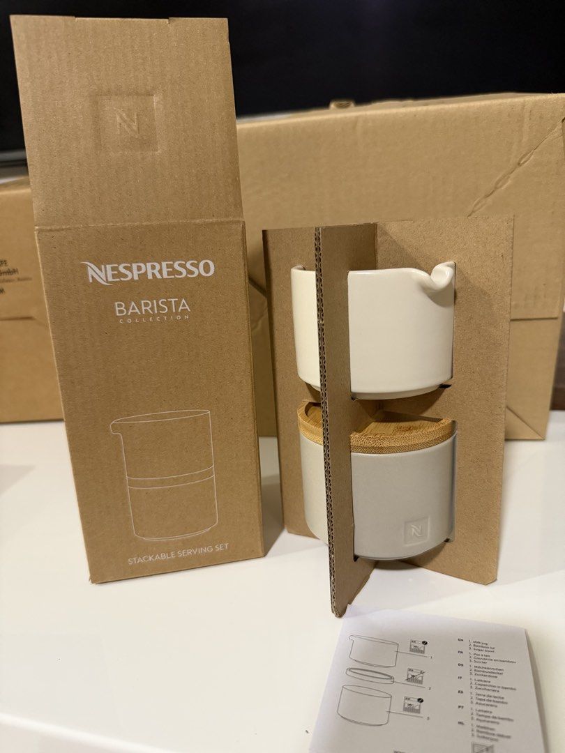 Nespresso Barista Collection Stackable Serving Set448707948131788800