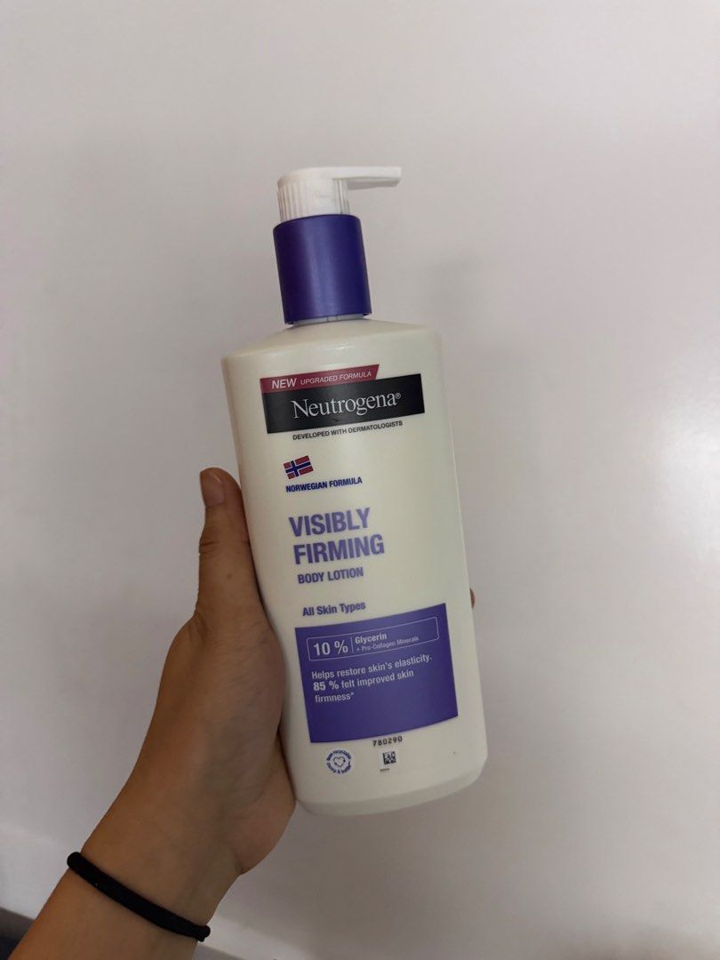 Neutrogena Visibly Firming Body Lotion (Category: Body Care) located in Angeles City. Submitted by psumbillo (Listing ID 1436794553, Image 1). Description: Neutrogena Visibly Firming Body Lotion Intense Elasticity 400ml.