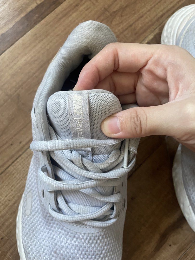 Nike Revolution Running Shoes Lilac (Category: Sneakers) located in Quezon City. Submitted by theabeatricee (Listing ID 1436738496, Image 3). Description: Price slightly negotiable .