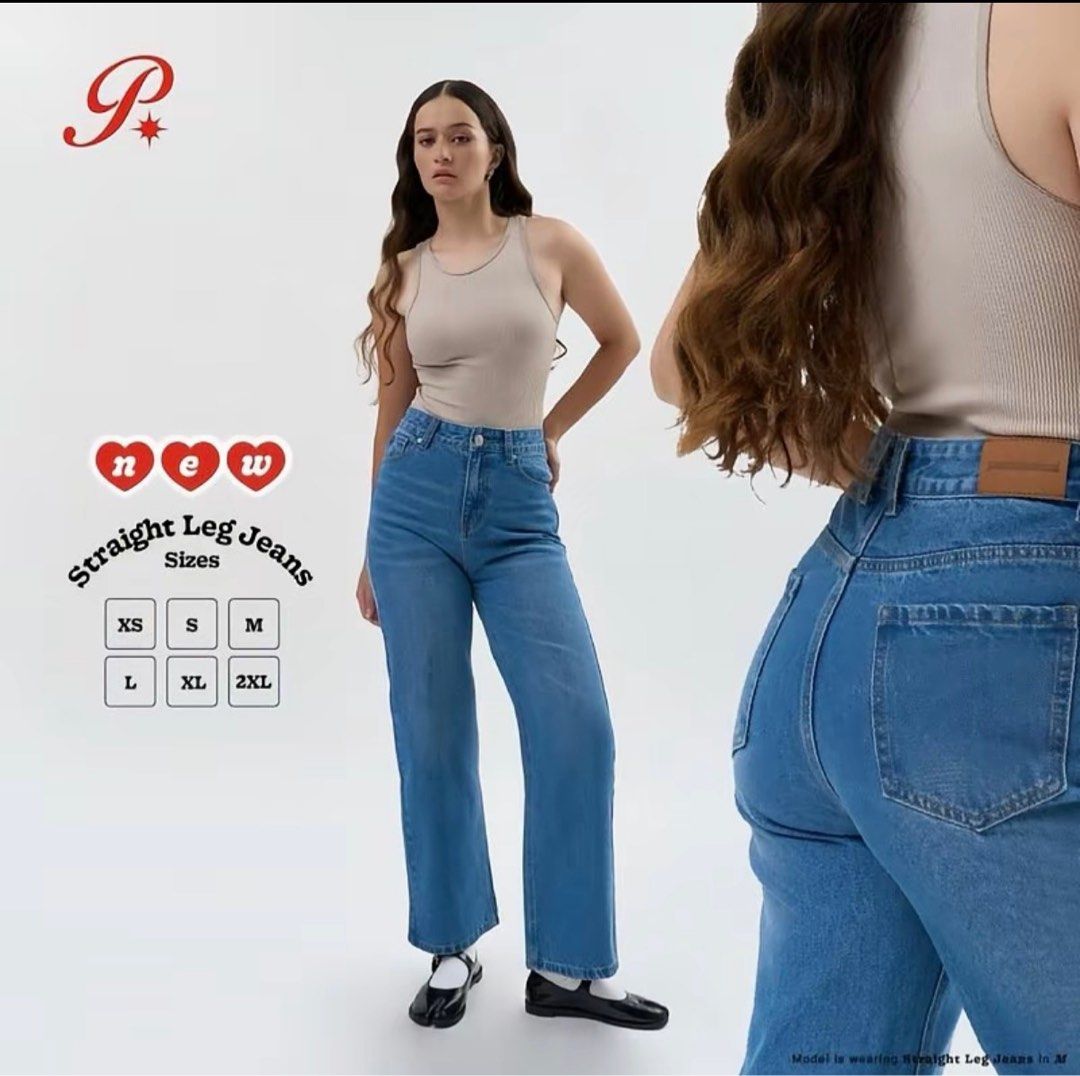 Paradoxical Straight Leg Denim Jeans (Category: Jeans) located in Manila. Submitted by stuffbylaya (Listing ID 1436805876, Image 1). Description: Impulsive purchase. Never been worn. With tag!!! RFS: decluttering.