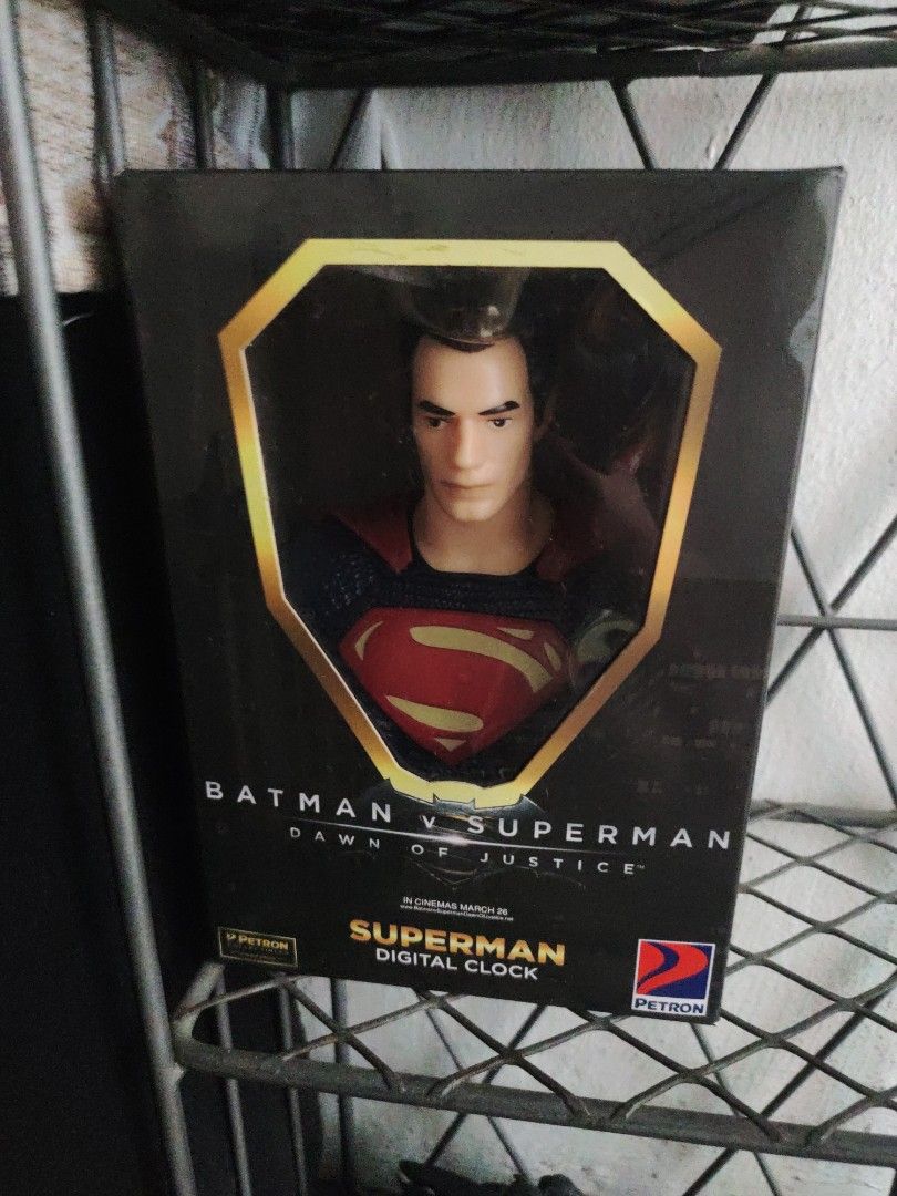 Petron Batman v Superman Digital Clock (Category: Clocks) located in Subic. Submitted by booley (Listing ID 1436665350, Image 1). Description: .