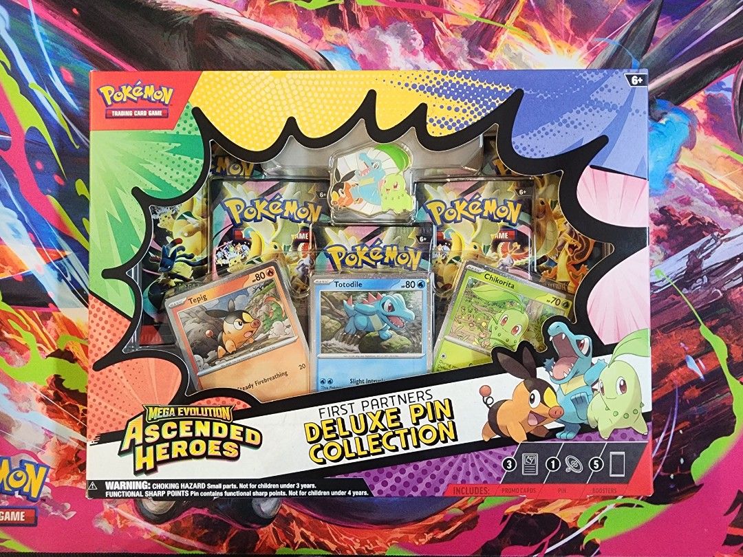 Pokemon Ascended Heroes Deluxe Pin Collection, Hobbies & Toys, Toys ...