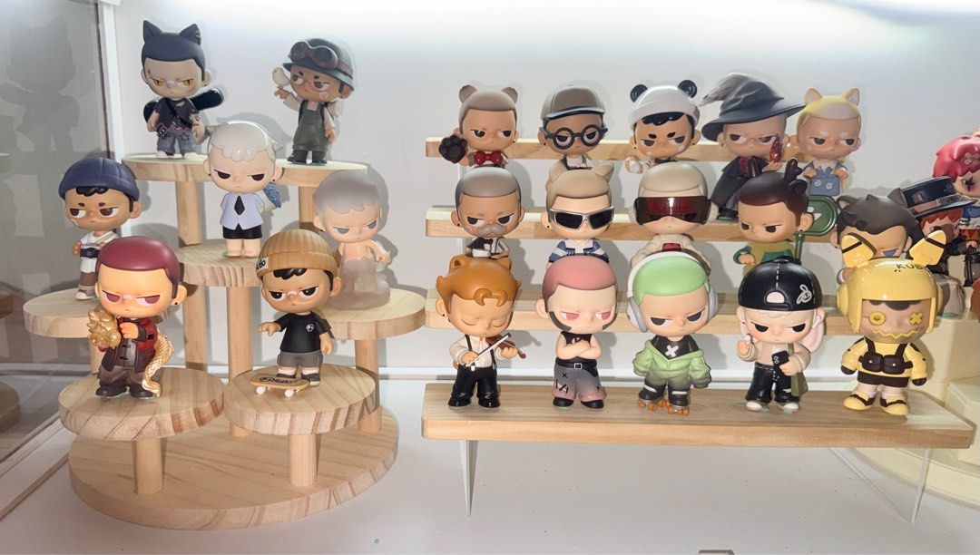 Pop Mart KUBO TAKE ALL (22 FIGS) (Category: Designer & Blind Box Toys) located in Guinobatan. Submitted by skks9898 (Listing ID 1436755234, Image 1). Description: Most of them have boxes and cards. PM FOR MORE DETAILS AND PICS 9.9K+sf 📍Albay .