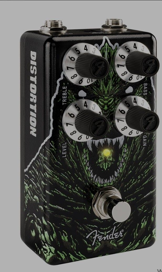Fender Distortion Pedal - Godzilla Edition, Hobbies & Toys, Musical ...