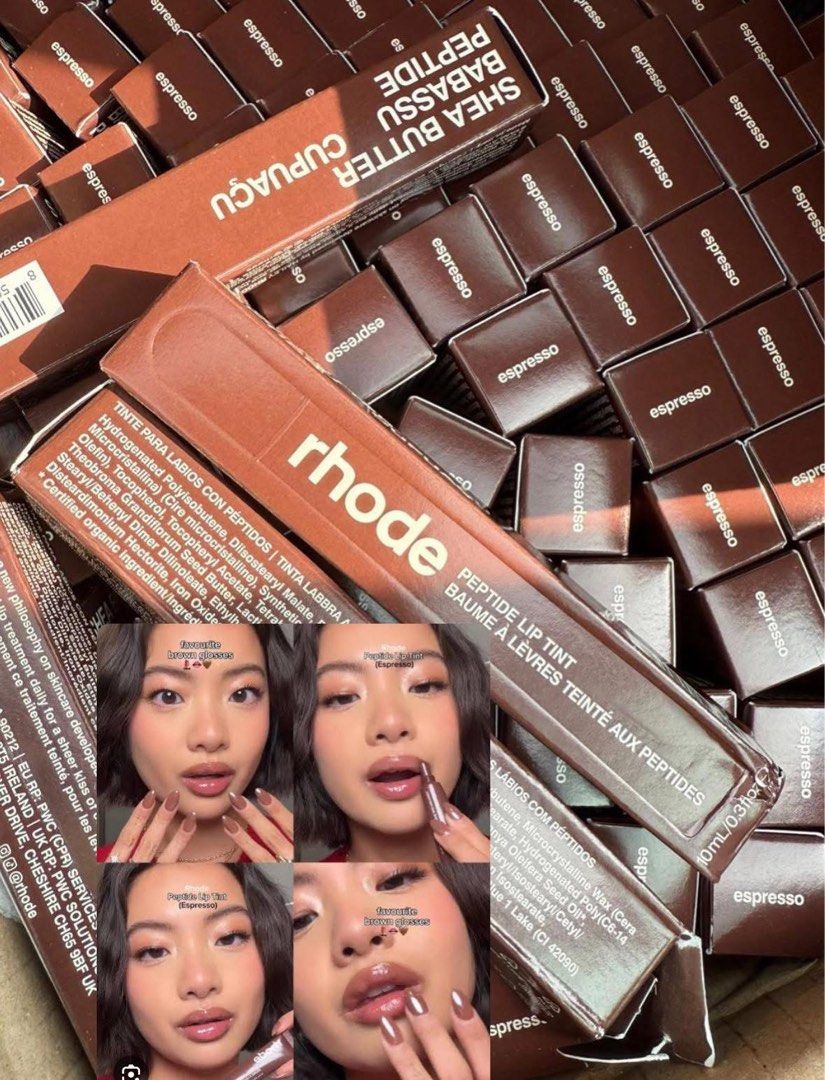 Rhode Peptide Lip Tint (Category: Makeup) located in Las Pinas. Submitted by mystic_tragicallychic (Listing ID 1436813020, Image 2). Description: Rhode Peptide Lip Tint Shade: Espresso Brand new w/ box Full size.
