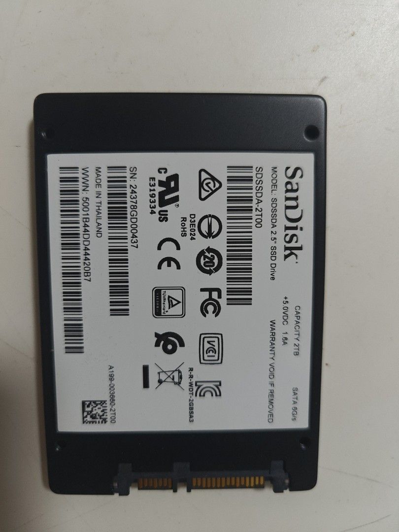 SanDisk SSD 2TB448535464877772801