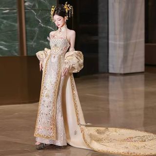 Chinese traditional dress For Sale | Evening dresses & gowns | Carousell  Singapore