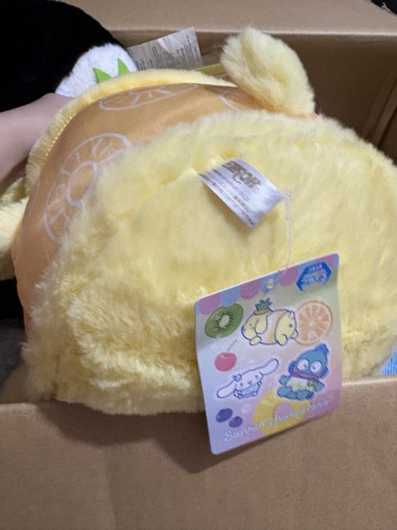 Sanrio: Pompompurin Pineapple Plush Medyo big (Category: Toys & Games) located in Baguio. Submitted by guzmankitsune (Listing ID 1436806016, Image 3). Description: .