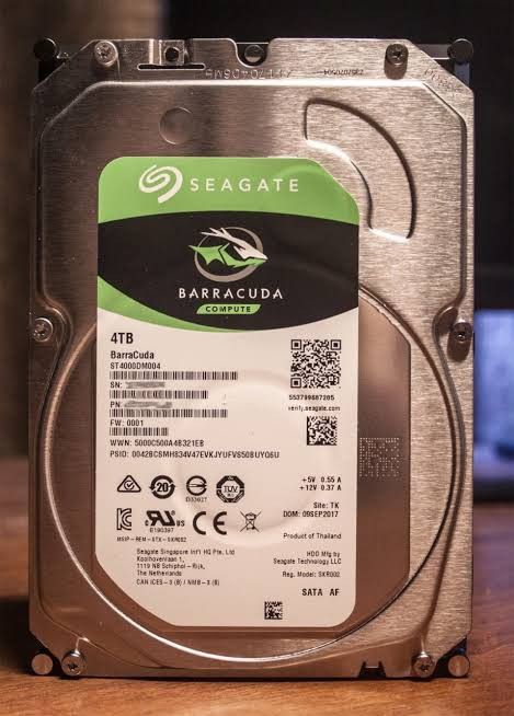 Seagate Barracuda 4TB Hard Drive448765827692646400