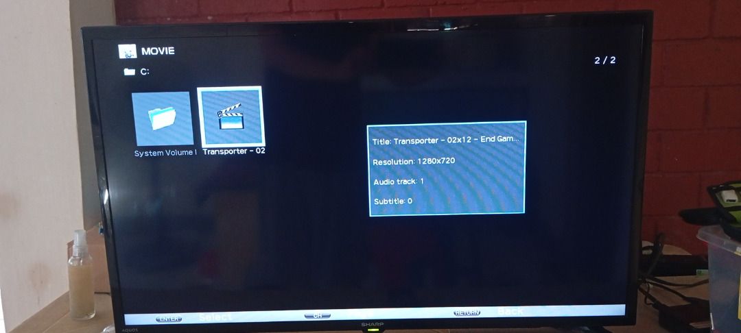 Sharp Aquos 32" | 2T-C32CB1M | Basic TV (pre-owned) (Category: TV) located in Marikina City. Submitted by leoricktechservices (Listing ID 1436692466, Image 1). Description: Sharp Aquos 32" | 2T-C32CB1M | Basic TV (pre-owned) Condition: Used but in good condition. RFS: It belonged to my late mother and hasn't been used in a year. Disposing everything not in use. Honest Issue: I don't know why my mother used masking tape all around the edge which l