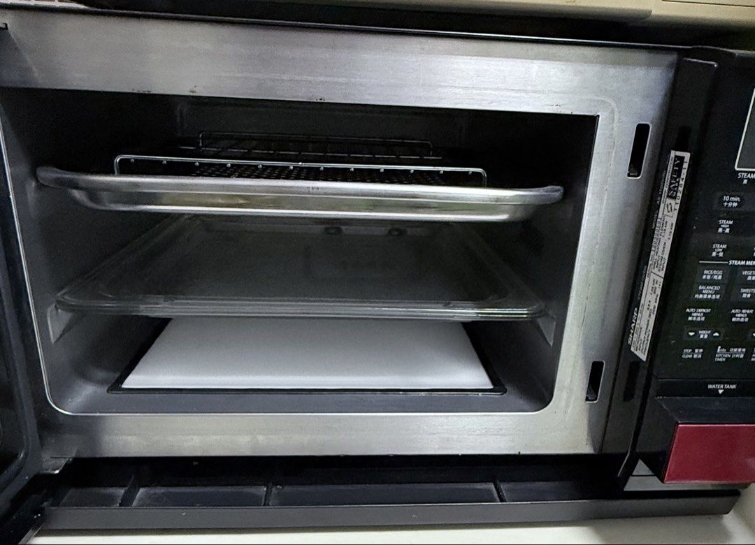 Sharp Steamwave Sharp Steamwave Microwave Oven, Furniture & Home Living, Kitchenware ...