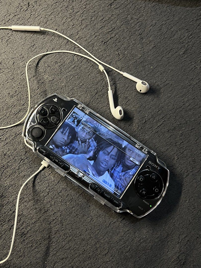 Sony psp 2000 (Category: PlayStation) located in Rizal. Submitted by thrift_thugs (Listing ID 1436764801, Image 3). Description: modded psp 2000 lot of games and music inclusion: psp case psp pouch psp charger.