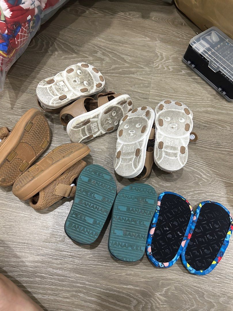 TAKE ALL baby boy slippers sandals (Category: Babies & Kids Fashion) located in Quezon City. Submitted by jelli09 (Listing ID 1436760537, Image 2). Description: .