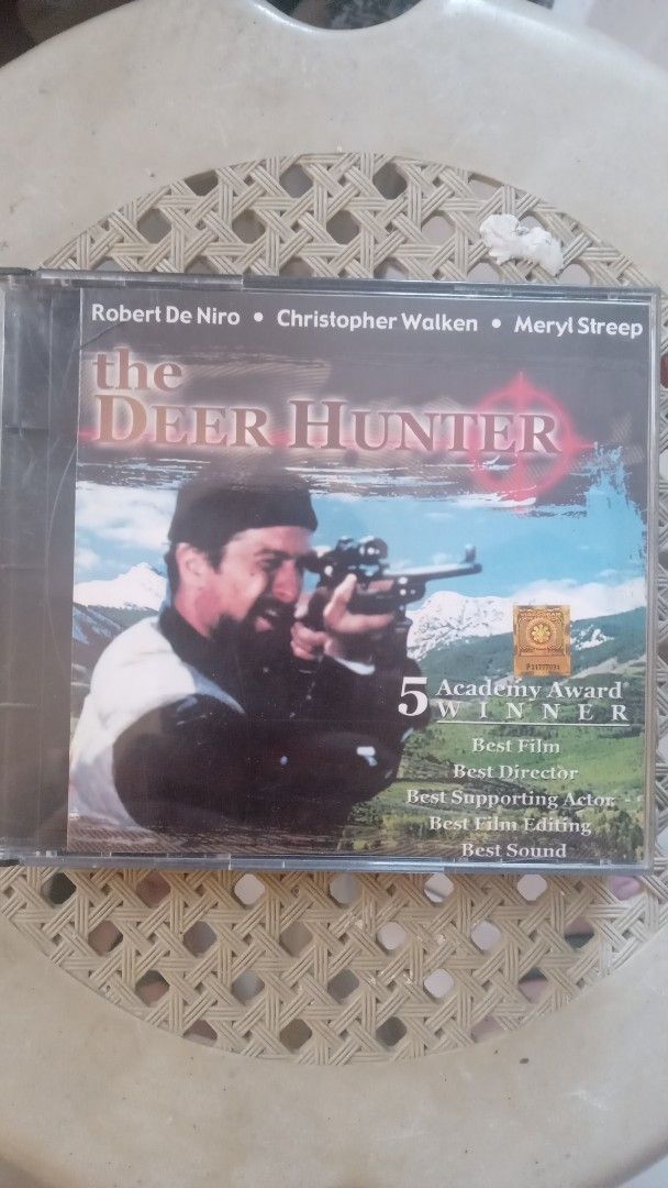 The Deer Hunter VCD (Category: CDs & DVDs) located in Caloocan City. Submitted by jenardcabilao (Listing ID 1436783891, Image 1). Description: .