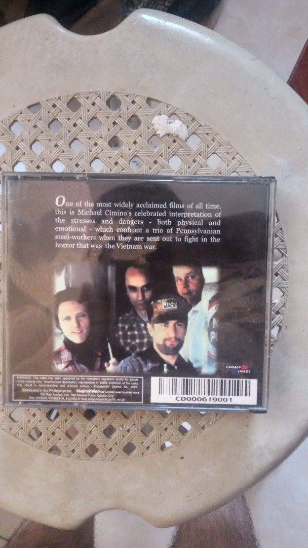The Deer Hunter VCD (Category: CDs & DVDs) located in Caloocan City. Submitted by jenardcabilao (Listing ID 1436783891, Image 2). Description: .