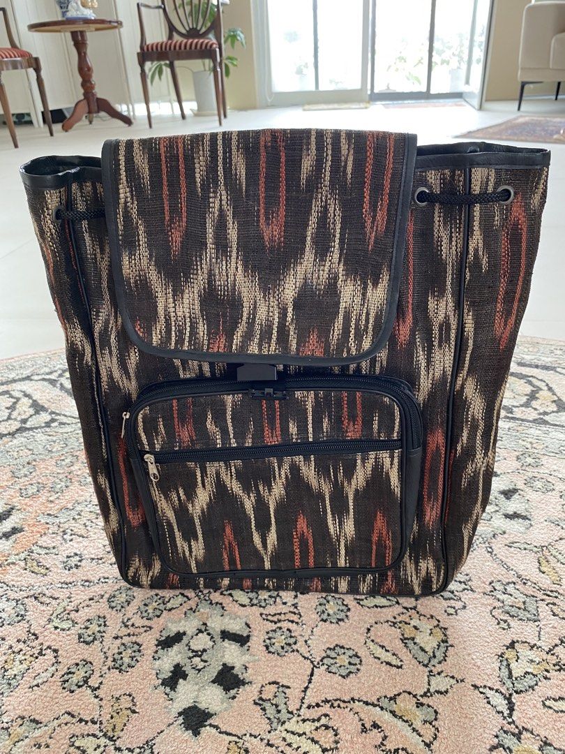 Tinalak backpack (Category: Luxury Bags & Wallets) located in Marikina City. Submitted by seagoat0103 (Listing ID 1436655542, Image 1). Description: Tinalak backpack , used twice only. Great condition..